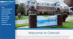 Desktop Screenshot of oaknoll.com